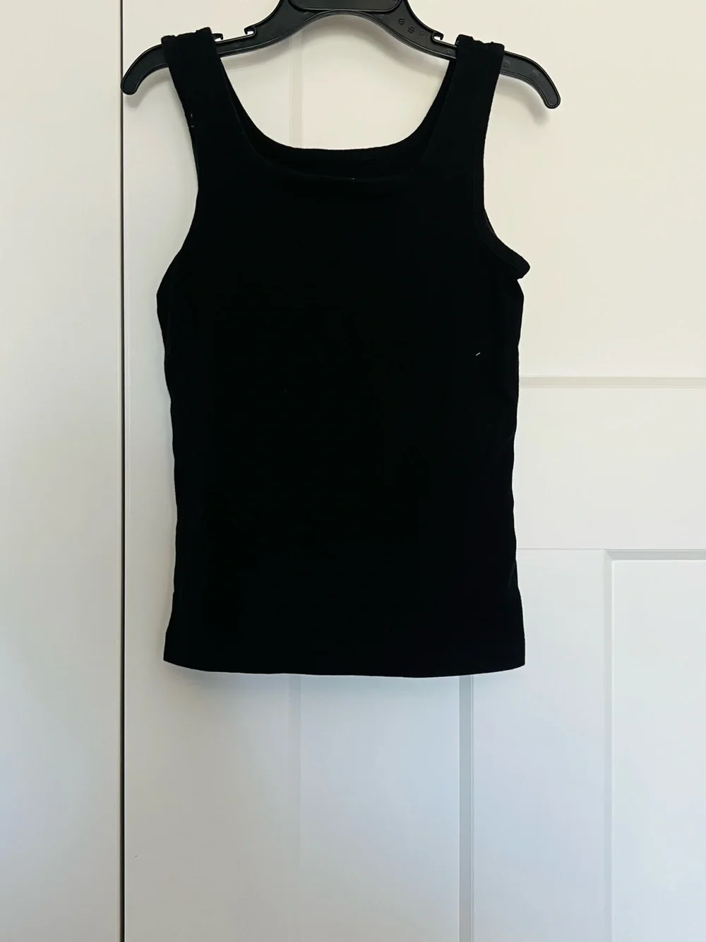 Old Navy Black Ribbed Kids Tank Top